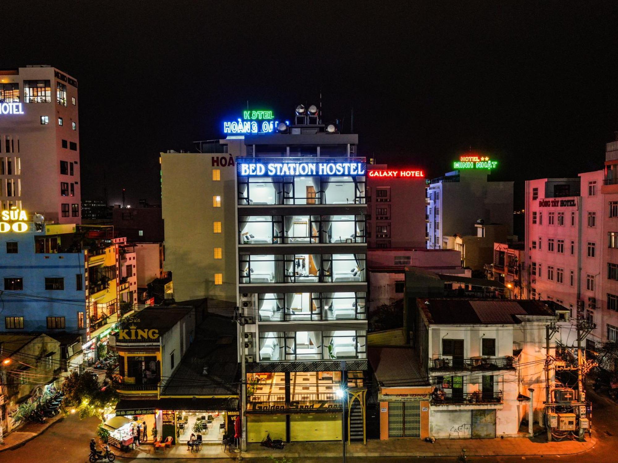 Bed Station Hostel Quy Nhon Dış mekan fotoğraf